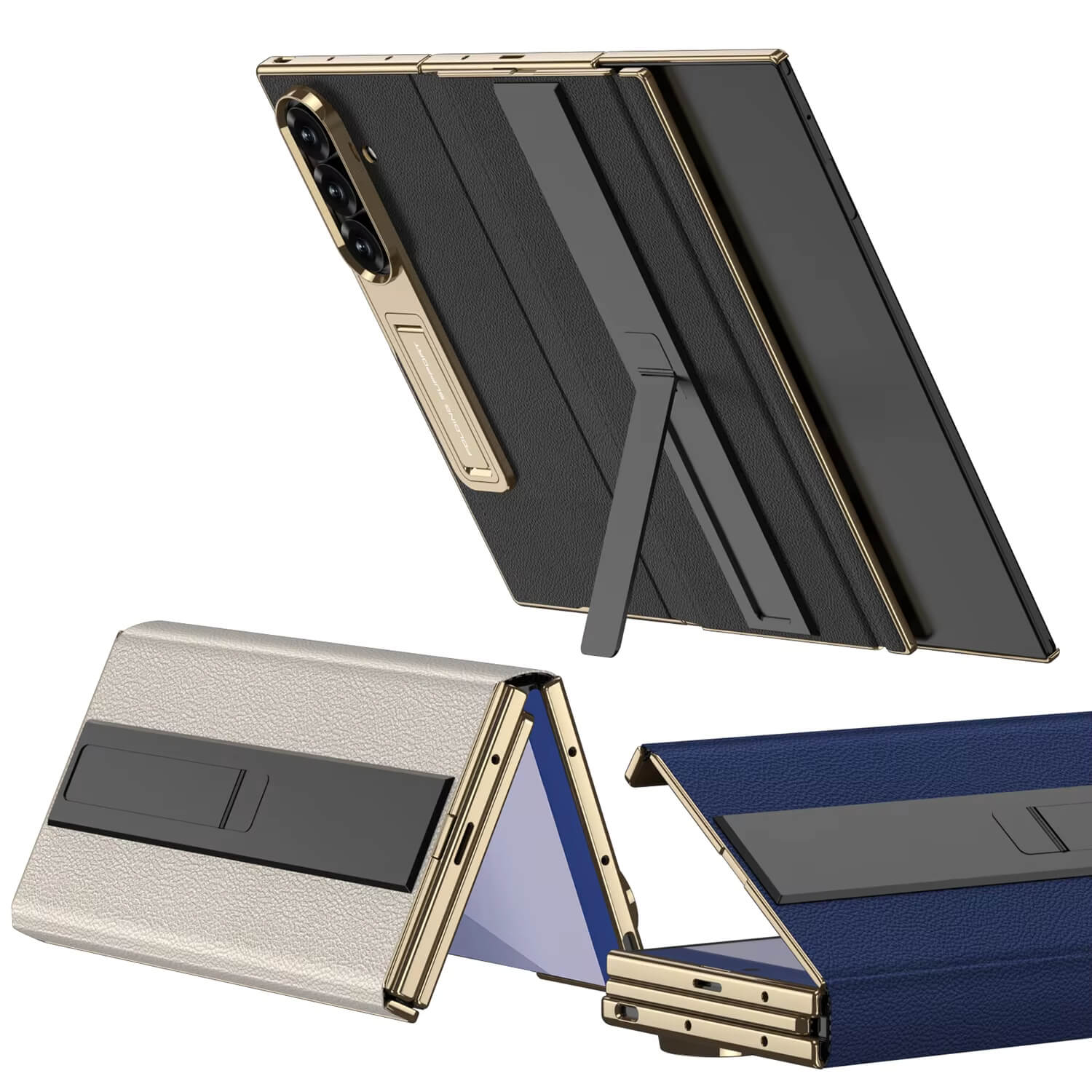 Luxury texture z trifold case for Samsung Galaxy Z TriFold